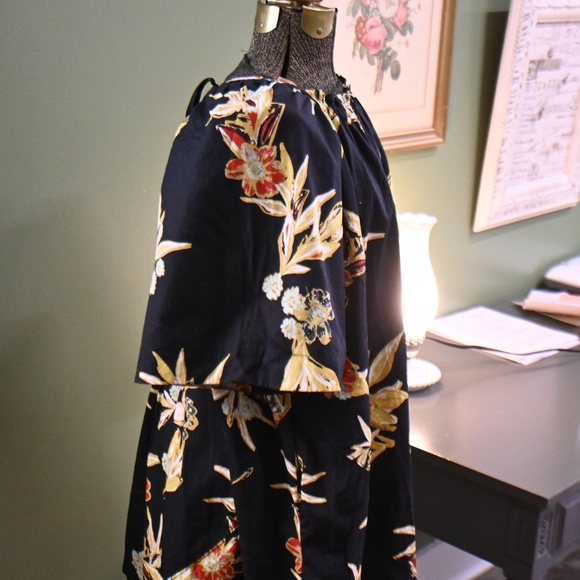 Free People Jodie Printed Tunic in Black - Picture 6 of 8